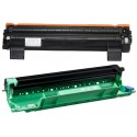 FG Encre Cartouche de Toner Compatible pour Brother TN-1050 & DR-1050 Lot Toner + Tambour