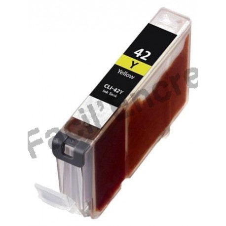 CANON CLI-42Y Cartouche Jaune compatible