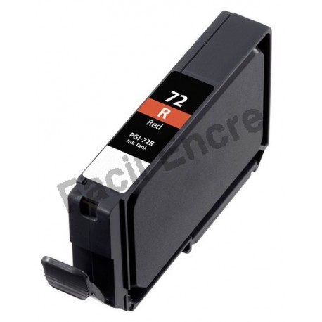 CANON PGI-72R Cartouche Rouge compatible