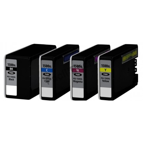 CANON PGI-1500 Pack de 4 Cartouches compatibles