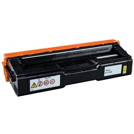 RICOH AFICIO SP C250 Cartouche Toner Laser Jaune Compatible