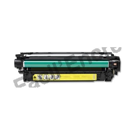 HP CE252A Cartouche Toner Laser Jaune Compatible