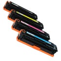 Pack FG Encre Cartouche de Toner Compatible pour HP CF210X + 211A + 212A + 213A Lot de 4