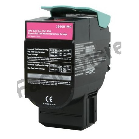 LEXMARK C544 Cartouche Toner Laser Magenta Très Haute Capacité Compatible