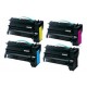 LEXMARK C750 BK/C/M/Y Lot de 4 Cartouches Toners Lasers Compatibles