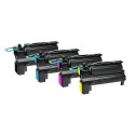 FG Encre Cartouche de Toner Compatible pour Lexmark C792 BK/C/M/Y Lot de 4 Hautes Capacités