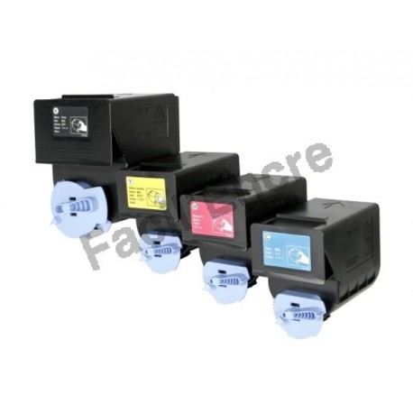 CANON C-EXV21 BK/C/M/Y Lot de 4 Cartouches Toners Lasers Compatibles