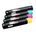 FG Encre Cartouche de Toner Compatible pour Epson WORKFORCE AL C500 BK/C/M/Y Lot de 4