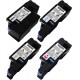 DELL 1250 Lot de 4 Cartouches Toners Lasers Compatibles