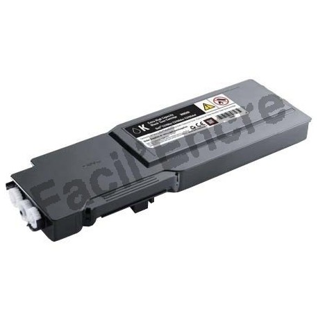 DELL C3760 / C3765 Cartouche Toner Laser Noir Compatible