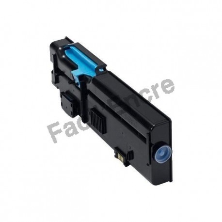 DELL C2660 / C2665 Cartouche Toner Laser Cyan Compatible