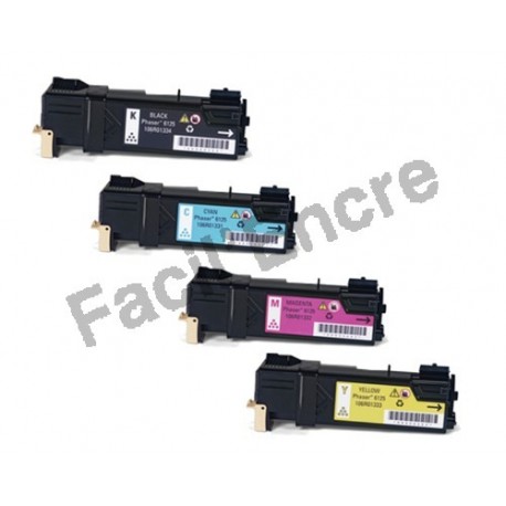 XEROX PHASER 6140 Lot de 4 Cartouches Toners Lasers Compatibles