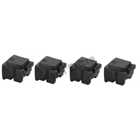 XEROX PHASER 8570 Lot de 4 bâtonnets d'Encre Solide Noir Compatible