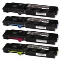 Pack FG Encre Cartouche de Toner Compatible pour Xerox Phaser 6600 BK/C/M/Y Lot de 4