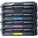 FG Encre Cartouche de Toner Compatible pour Samsung CLP-415 BK/C/M/Y Lot de 4