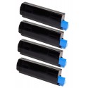 FG Encre Cartouche de Toner Compatible pour Oki C5250 Lot de 4