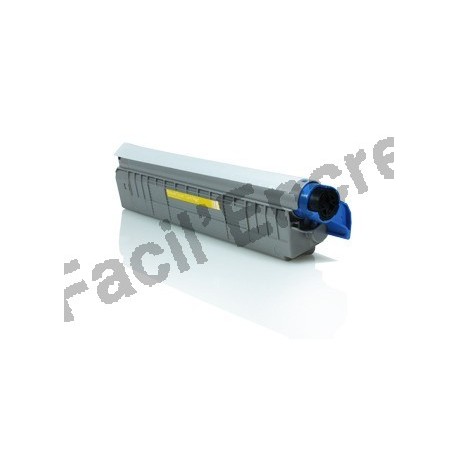 OKI C810 Cartouche Toner Laser Jaune Compatible