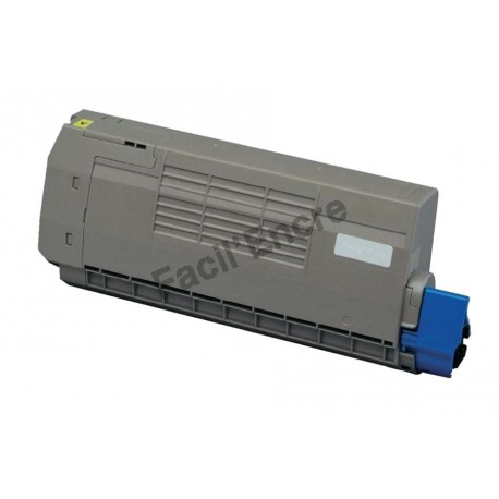 OKI C710 Cartouche Toner Laser Jaune Compatible