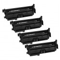 FG Encre Cartouche de Toner Compatible pour Canon CRG732 Lot de 4