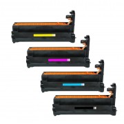 OKI C610 Tambour Lot de 4 Tambours Lasers Compatibles