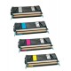 Lexmark X746 Lot de 4 Toners Lasers Compatibles