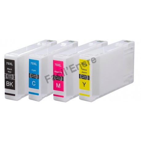 EPSON T7901+T7902+T7903+T7904 Lot de 4 Cartouches Compatibles