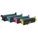 FG Encre Cartouche de Toner Compatible pour HP CF400X / CF401X / CF402X / CF403X Lot de 4