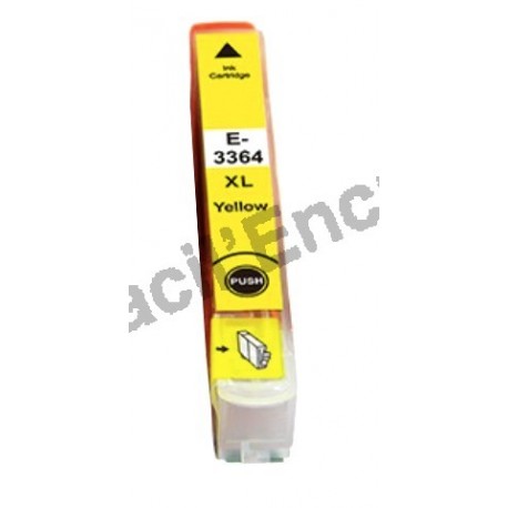 EPSON T3364 Cartouche Jaune Haute Capacité Compatible