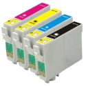 EPSON T1285 Renard Pack de 4 Cartouches compatibles