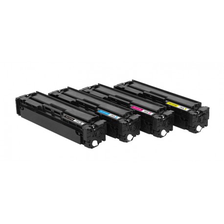 HP CF410A + CF411A + CF412A + CF413A Lot de 4 Cartouches Toners Lasers Compatibles