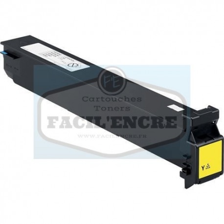 KONICA MINOLTA BIZHUB C300 / C352 Cartouche Toner Laser Jaune Compatible - TN312