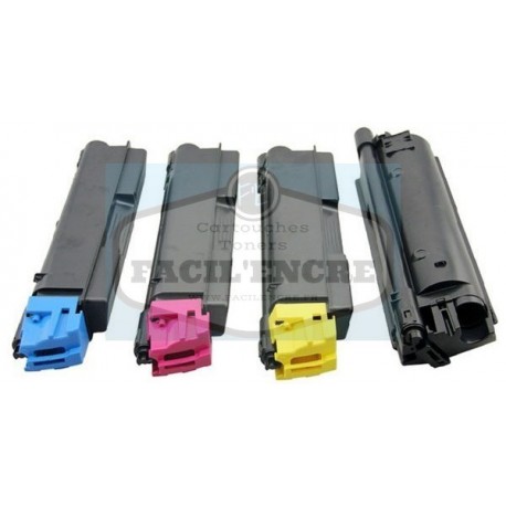 KYOCERA TK5140 Lot de 4 Cartouches Toners Lasers Compatibles