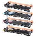 FG Encre Cartouche de Toner Compatible pour Brother TN210 Lot de 4