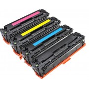 FG Encre Cartouche de Toner Compatible pour Canon EP718 BK/C/M/Y Lot de 4