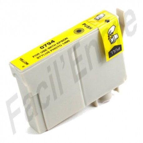 EPSON T0794 Cartouche Jaune compatible