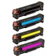 HP CF310A CF311A CF312A CF313A Lot de 4 Toners Lasers Compatibles