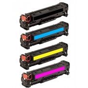 HP CF310A CF311A CF312A CF313A Lot de 4 Toners Lasers Compatibles