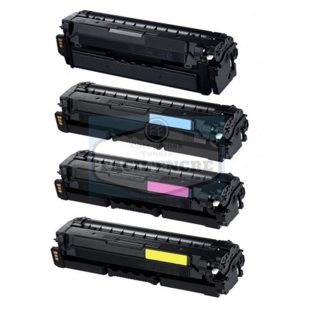 FG Encre Pack de 4 Toners Compatible pour Samsung CLT-503L