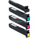 FG Encre Pack de 4 Toners compatibles pour Konica Minolta TN613