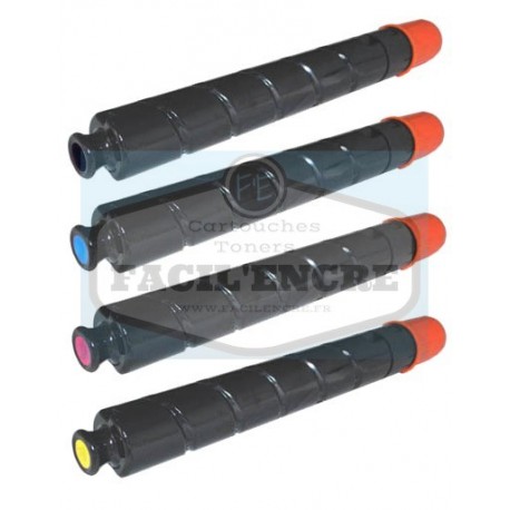 FG Encre Pack de 4 Toners compatibles pour Canon C-EXV29