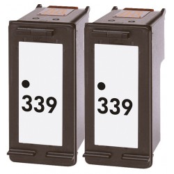 HP Pack de 2 x n°339 Cartouche Compatible