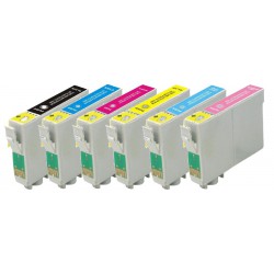 EPSON Pack T0807 Cartouches compatibles