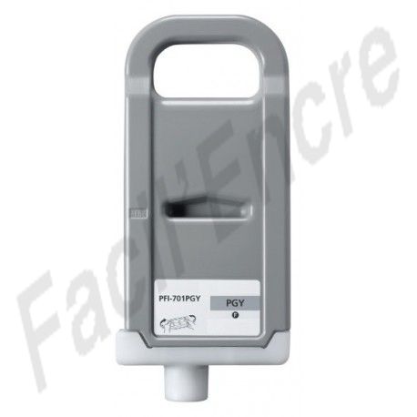 CANON PFI701PGY Cartouche Gris Clair compatible