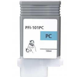 CANON PFI101 Cartouche Cyan Clair compatible