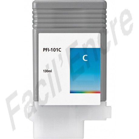 CANON PFI101 Cartouche Cyan compatible