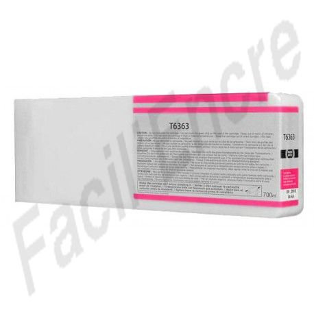 EPSON T6363 Cartouche Magenta compatible