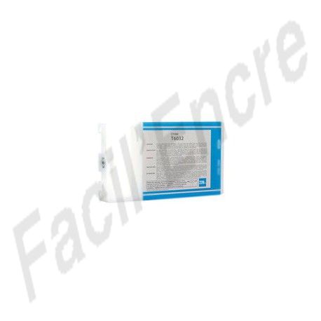 EPSON T5632 / T6032 Cartouche Cyan compatible