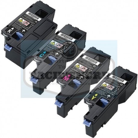 Grossist’Encre Lot de 4 Toners Lasers Compatibles pour DELL E525W