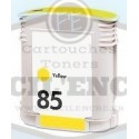 Grossist’Encre Cartouche d'encre compatible pour HP n°85 Jaune