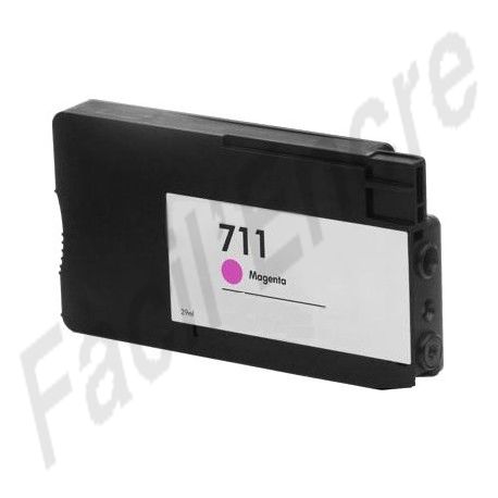 HP n°711 / CZ131A Cartouche Magenta compatible